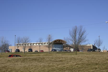 Front view of the Field House