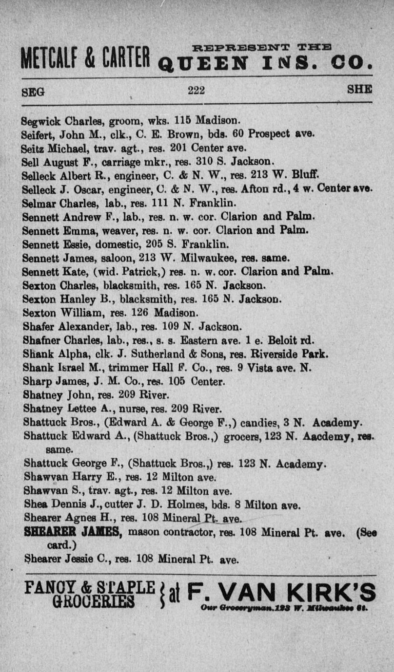 Janesville city directory, 1892-3 : with a compendious street directory ...