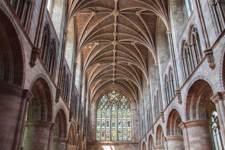 Hereford Cathedral interior west end