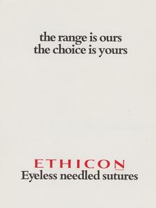 Ethicon advertisement