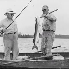 Earl Eisenhower fishing