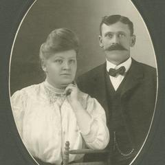 Mr. and Mrs. Joseph Wieners, Fox River Hotel proprietors