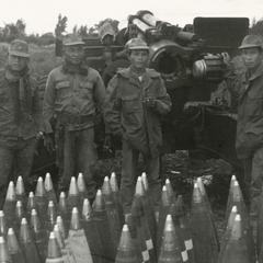 Royal Lao Army forces at Km 27, Route 23 attempting to take back Pakxong in Sedone Province