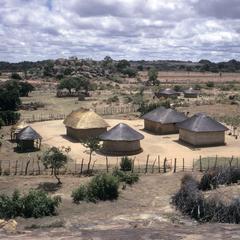 Ndebele Zimbabwe homestead