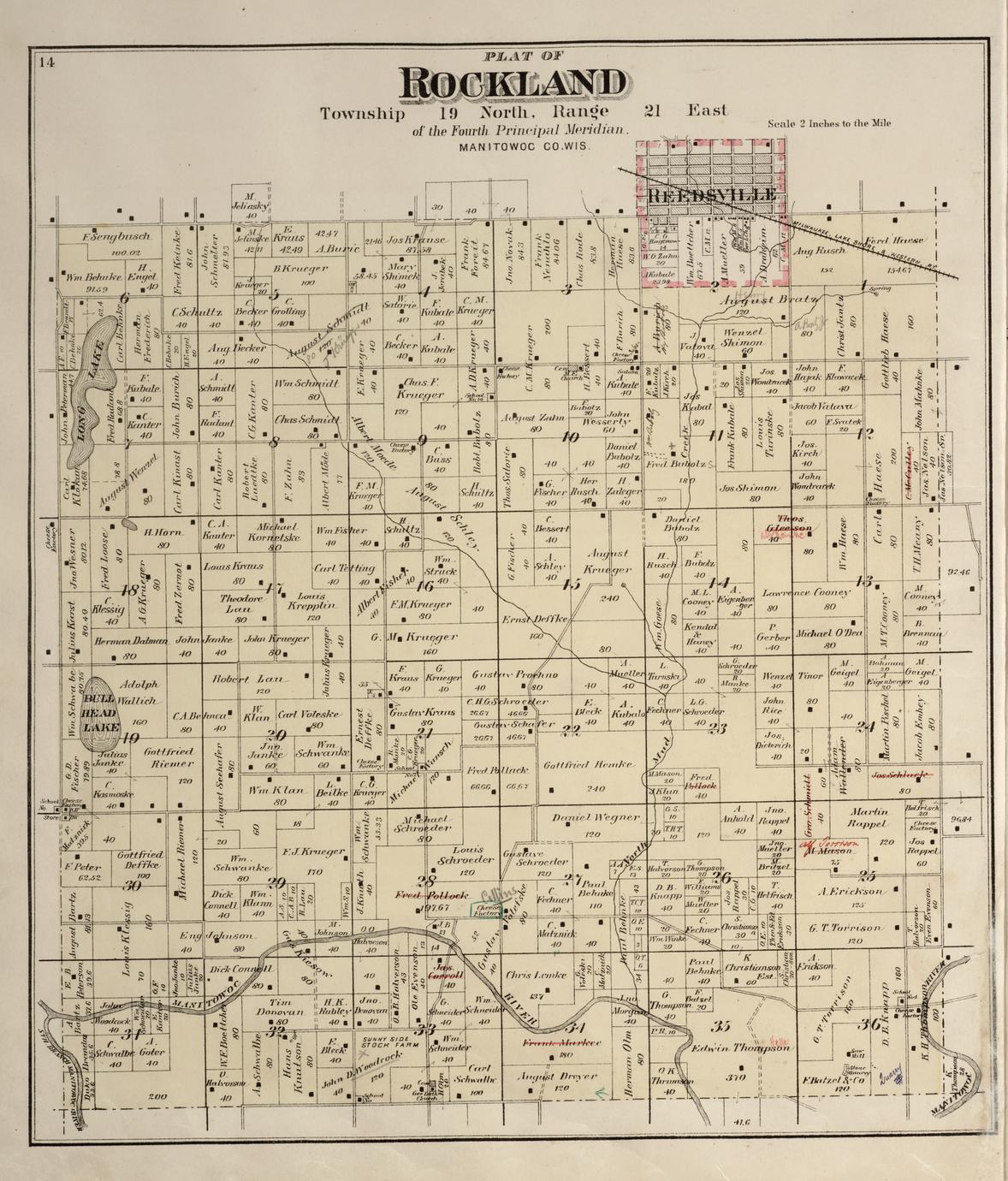 Plat book of Manitowoc and Calumet Counties, Wisconsin - Full view ...