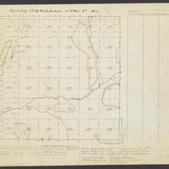 [Public Land Survey System map: Wisconsin Township 17 North, Range 04 West]