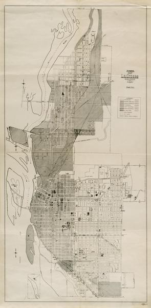 Franklin Wi Zoning Map ‎Zoning Map La Crosse, Wisconsin 1950 - Uwdc - Uw-Madison Libraries