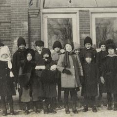 Second grade students in New Richmond