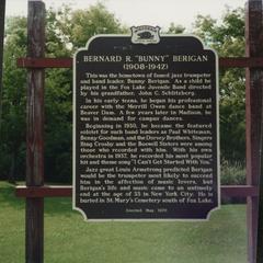 Bunny Berigan historical marker