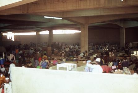 Stands at the Jos market