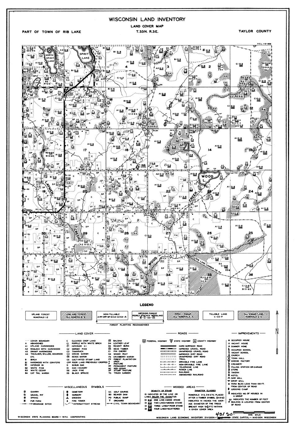 ‎Part of town of Rib Lake UWDC UWMadison Libraries