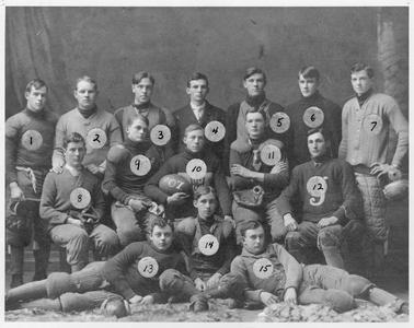 Football Team, 1907, Janesville High School