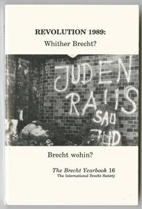 Revolution 1989  : whither Brecht?