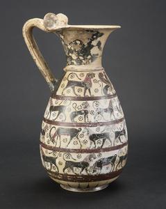 Pitcher (Olpe) with Friezes of Sphinxes, Swans, Panthers, and Lions