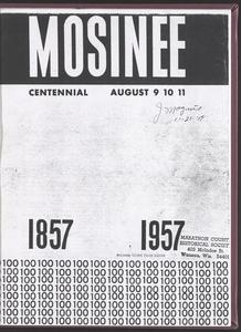 Mosinee centennial, August 9, 10, 11  : 1857-1957