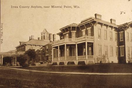 Iowa County Insane Asylum near Mineral Point, Wisconsin
