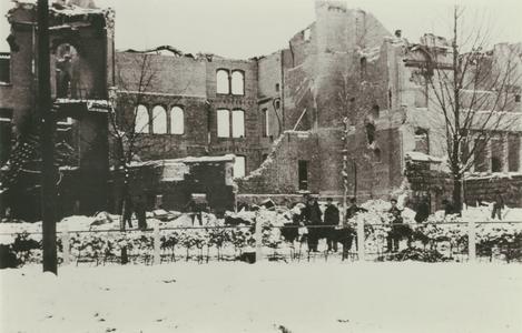 Normal School after 1914 fire