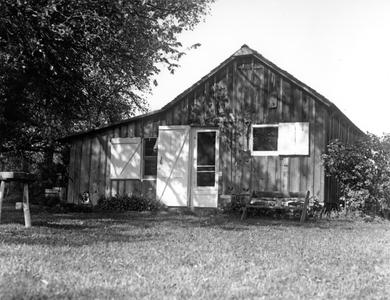 The front of the Shack, summer scene, ca. 1941