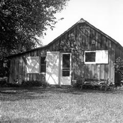 The front of the Shack, summer scene, ca. 1941