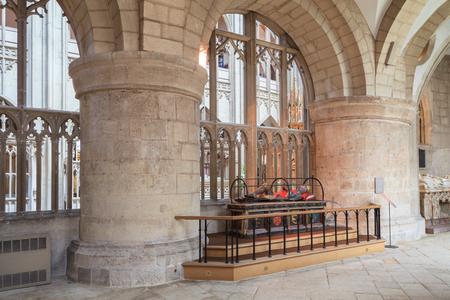 Gloucester Cathedral ambulatory Robert, Duke of Normandy effigy