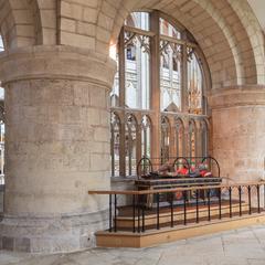 Gloucester Cathedral ambulatory Robert, Duke of Normandy effigy