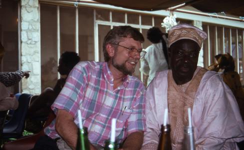 Lee VanDyke and Agbo Folarin at Ladipo wedding