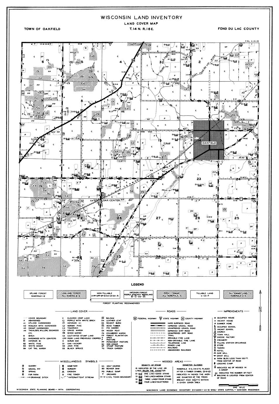 ‎Town of Oakfield UWDC UWMadison Libraries