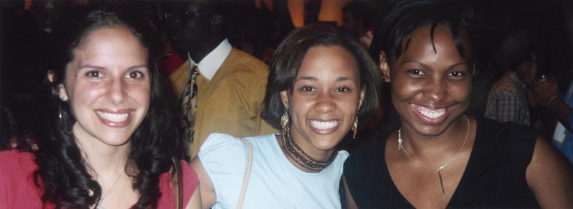 Three students at 2003 MCOR