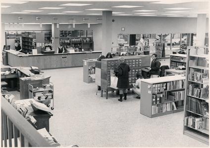 Interior view of 1968 addition to the Wausau Public Library