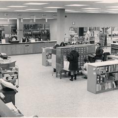 Interior view of 1968 addition to the Wausau Public Library