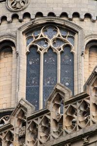 Peterborough Cathedral exterior apse