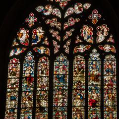 Durham Cathedral interior west window