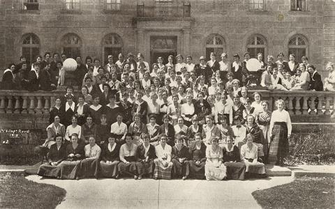 Barnard Hall group photo