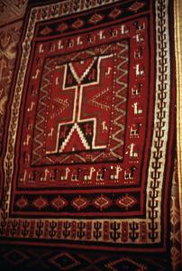 Hand-Woven Tunisian Carpet
