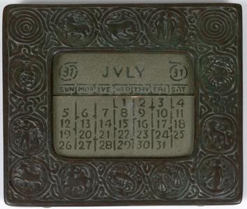 Calendar Frame for Zodiac Desk Set