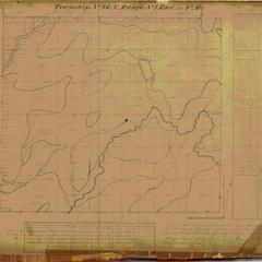 [Public Land Survey System map: Wisconsin Township 40 North, Range 01 East]