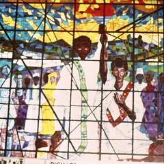 Mural in Africa Hall