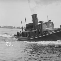 Missouri (Tugboat) Showing Her Power
