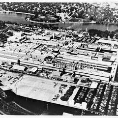 General Motors Corporation in Janesville, aerial view