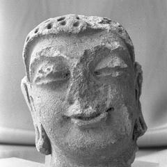 NG471, Stucco Head of Buddha