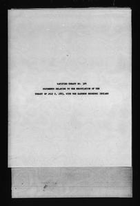 Ratified treaty no. 324, Documents relating to the negotiation of the treaty of July 2, 1863, with the Eastern Shoshoni Indians