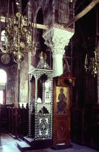 Xenophontos old catholicon interior