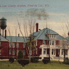 Fond du Lac County Asylum. Fond du Lac, Wisconsin