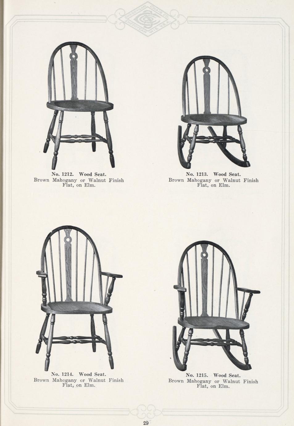 Sheboygan Chair Company, 19271928 1928 Full view UWDC UWMadison