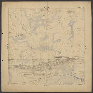 Geological map of Negaunee area (Marquette County, Michigan)