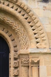 Iffley St Mary Church, south door