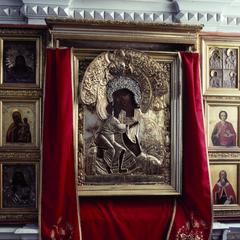 Icon of the Theotokos at Prophet Elias Skete