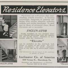 Inclinator advertisement