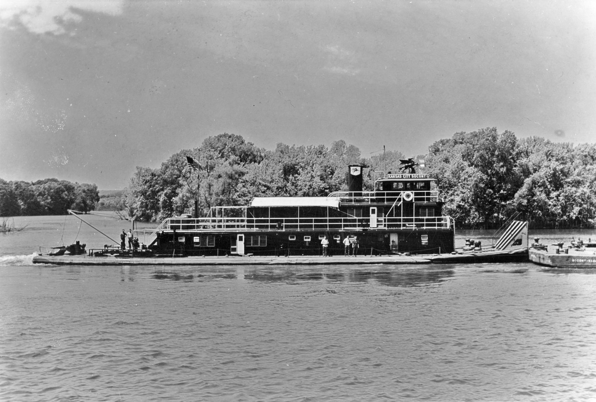 ‎Kansas City Socony (Towboat) UWDC UWMadison Libraries