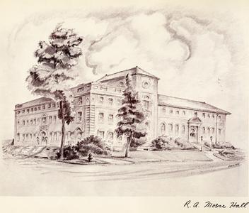 Drawing of Horticulture building